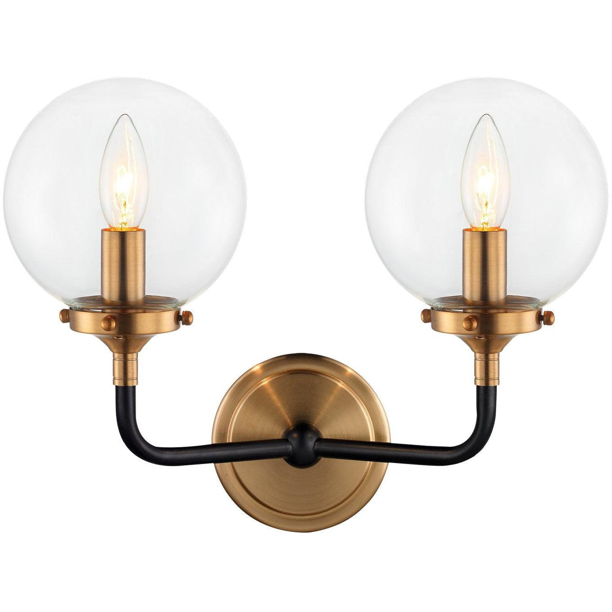 Matteo Lighting - Particles Wall Sconce - W58202AGCL | Montreal Lighting & Hardware