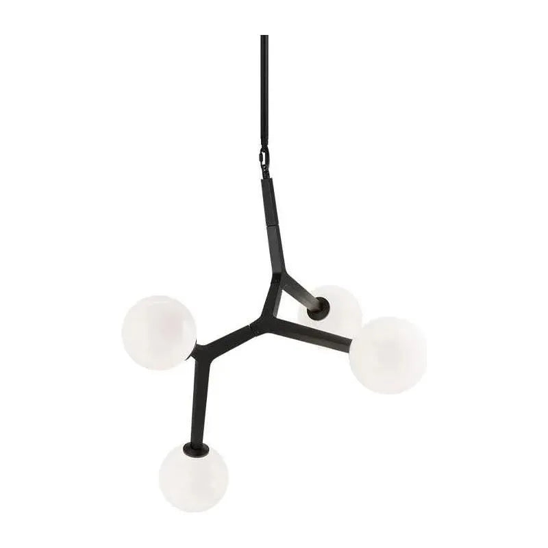 Matteo Lighting - Rami Large Chandelier - C81514BKOP | Montreal Lighting & Hardware