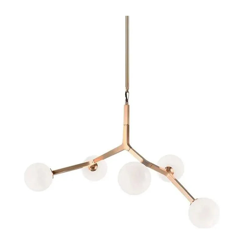 Matteo Lighting - Rami Large Chandelier - C81515AGOP | Montreal Lighting & Hardware