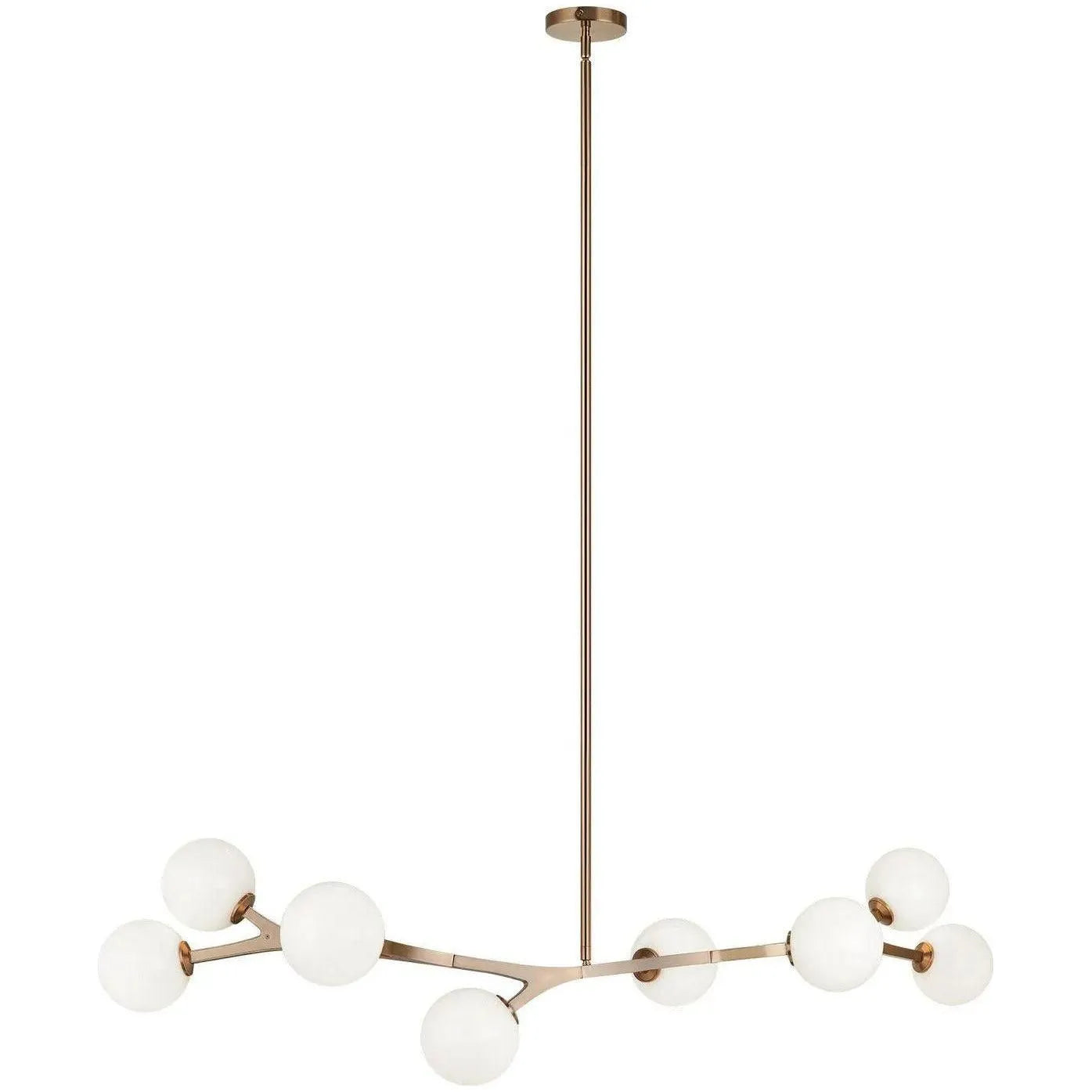 Matteo Lighting - Rami Linear Pendant - C81508AGOP | Montreal Lighting & Hardware