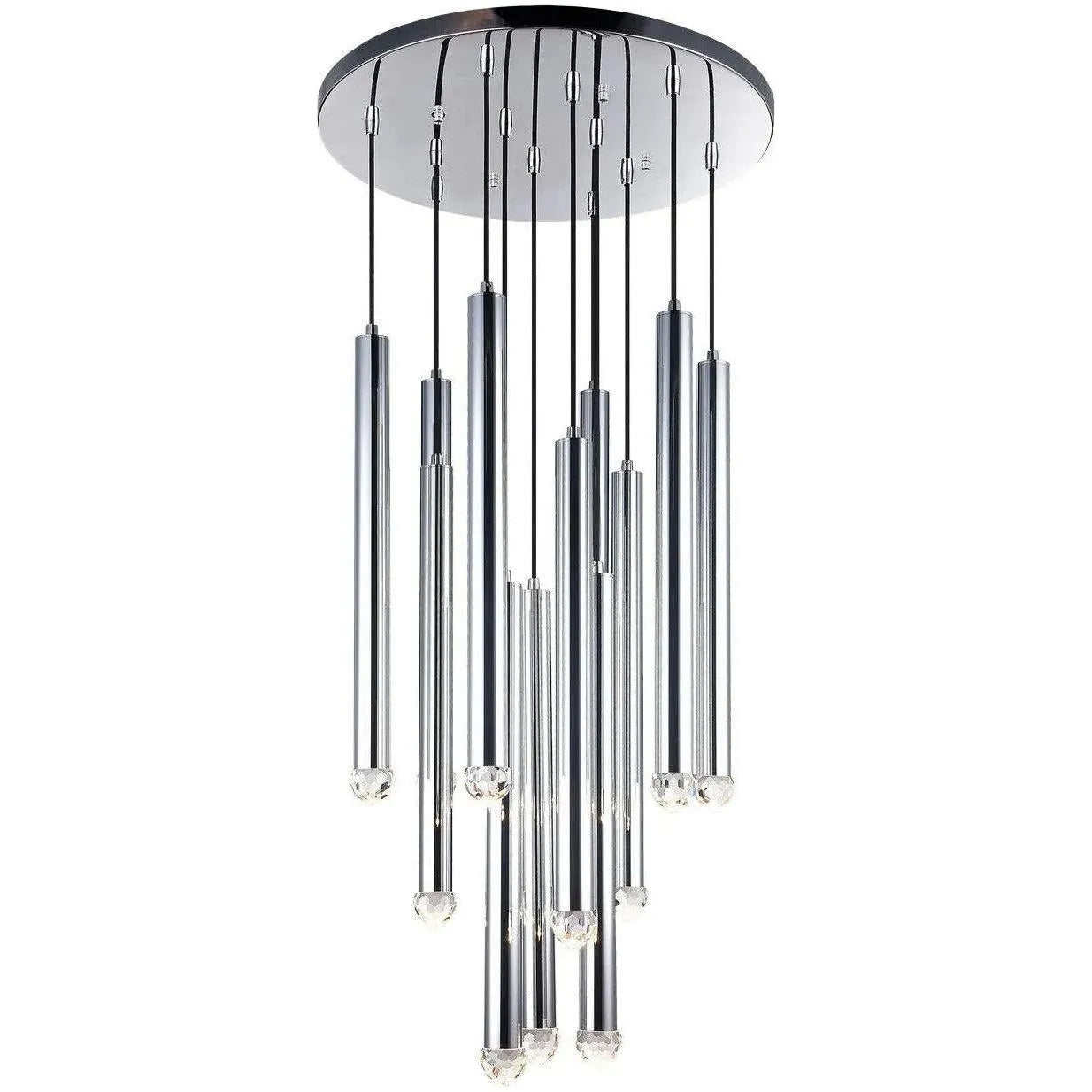 Matteo Lighting - Reign Multi-Light LED Pendant - C78312CH | Montreal Lighting & Hardware