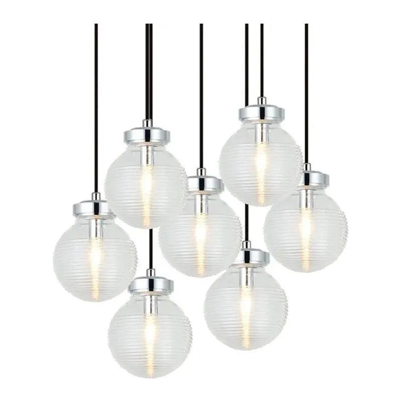Matteo Lighting - Ridge Pendant - C84007CHCL | Montreal Lighting & Hardware