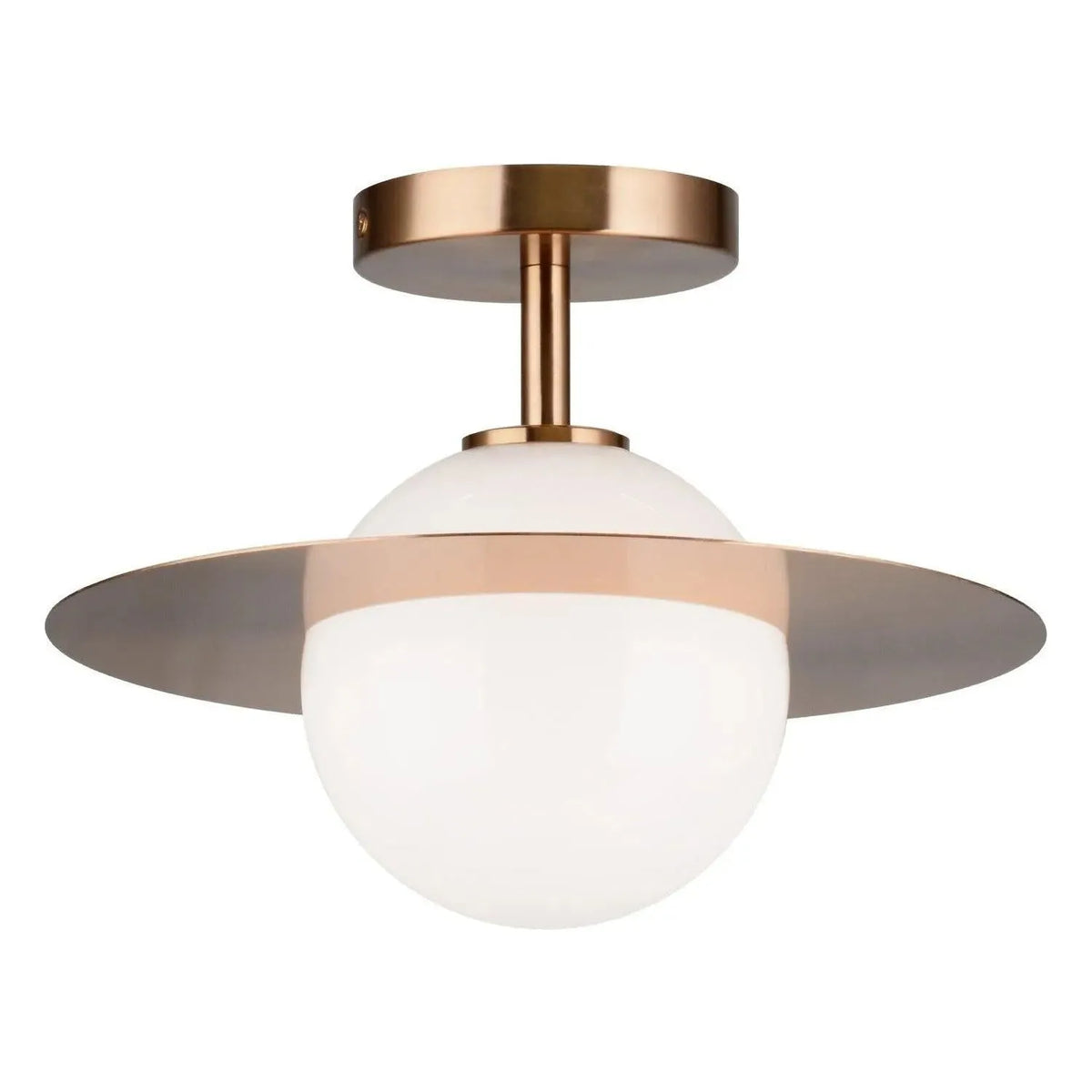Matteo Lighting - Saturn Flush Mount - X60401AGOP | Montreal Lighting & Hardware