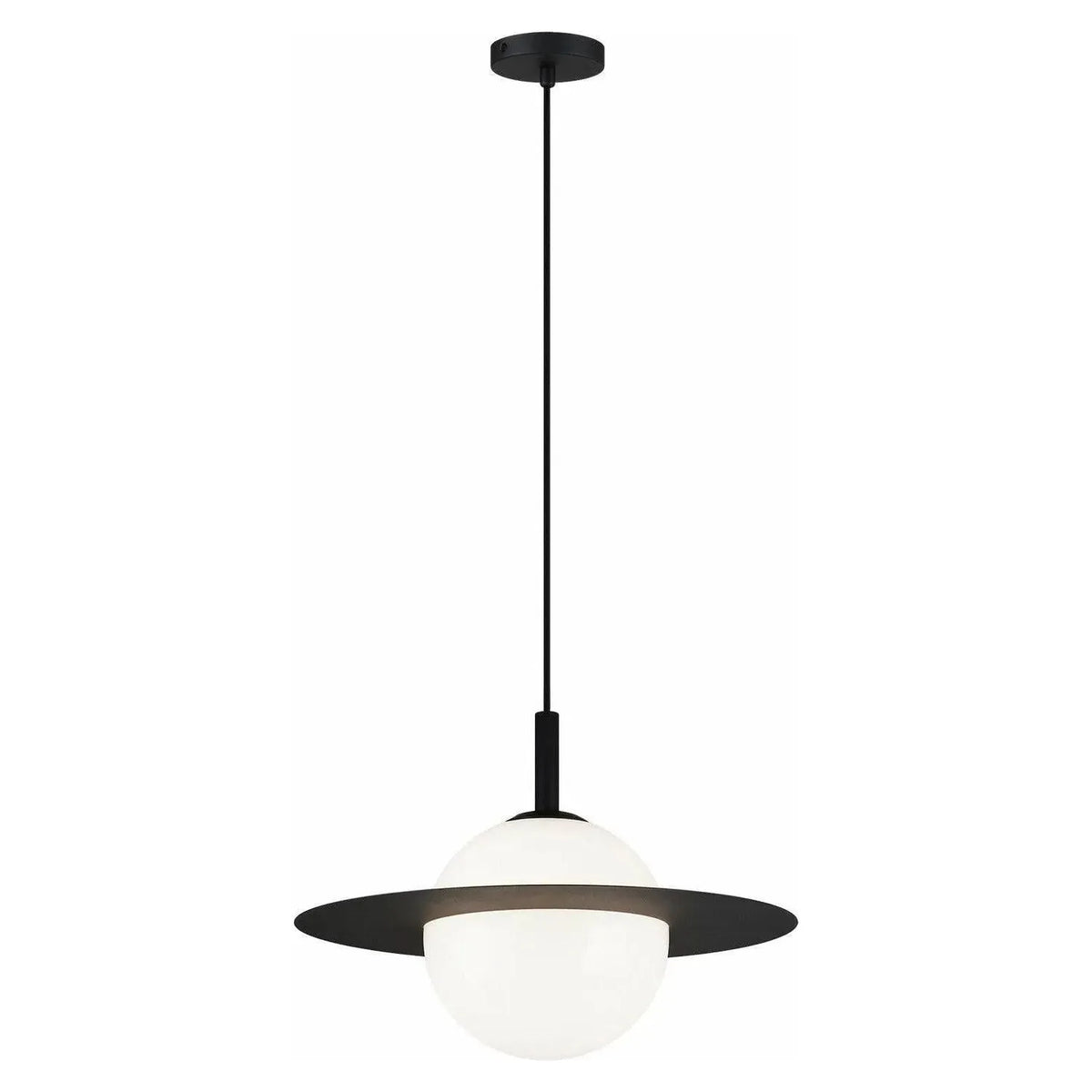 Matteo Lighting - Saturn Pendant - C60411BKOP | Montreal Lighting & Hardware