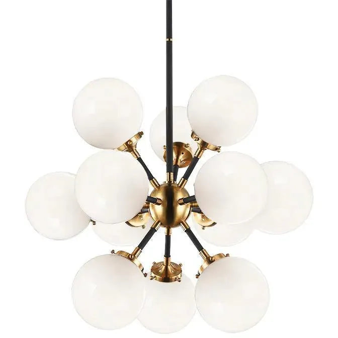 Matteo Lighting - Soleil Chandelier - C62812AGOP | Montreal Lighting & Hardware