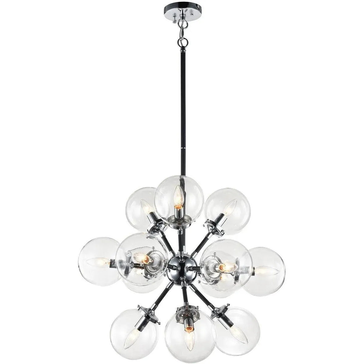 Matteo Lighting - Soleil Chandelier - C62812CHCL | Montreal Lighting & Hardware