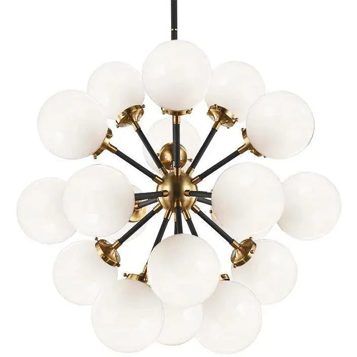 Matteo Lighting - Soleil Chandelier - C62818AGOP | Montreal Lighting & Hardware