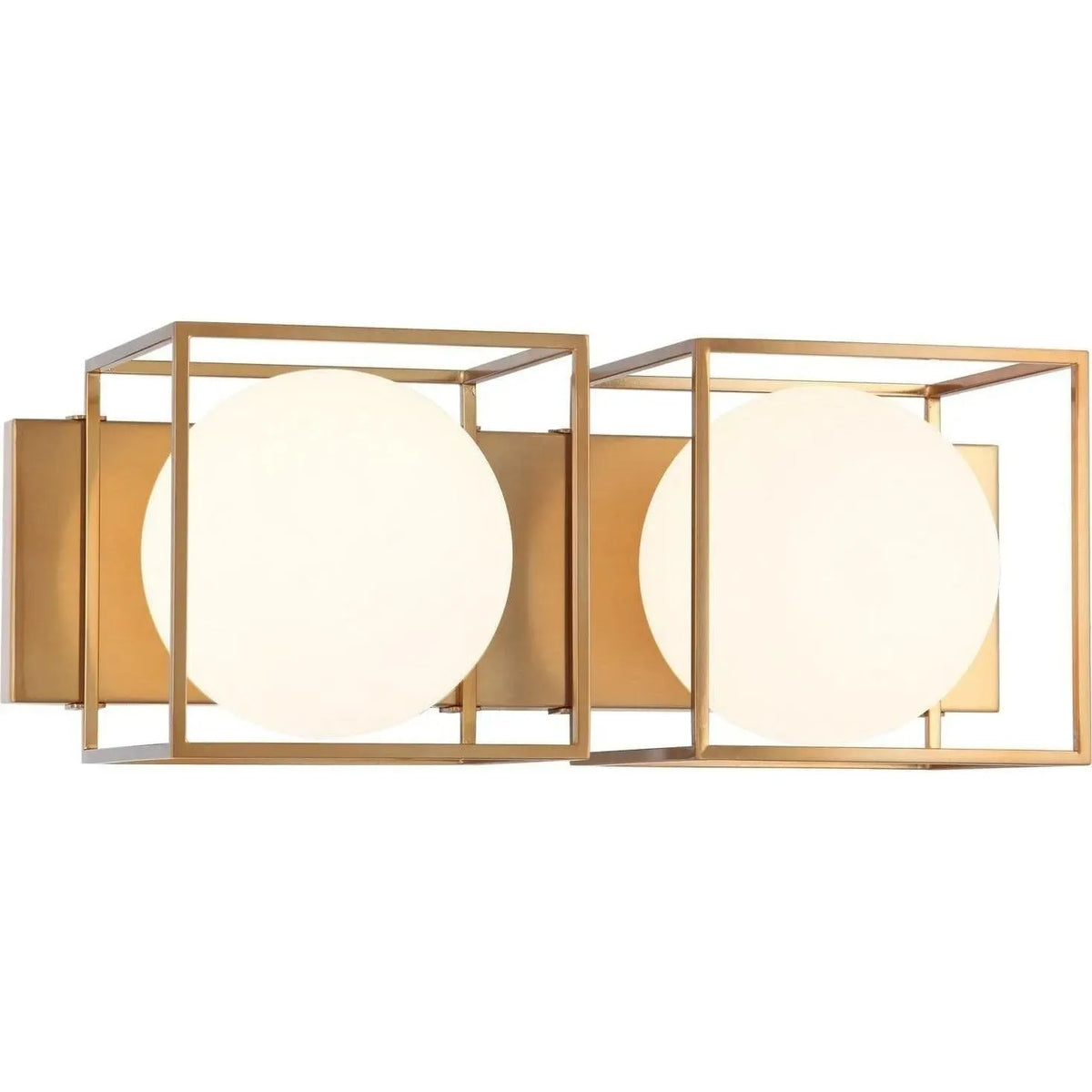 Matteo Lighting - Squircle Bath Vanity - S03802AG | Montreal Lighting & Hardware