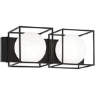 Matteo Lighting - Squircle Bath Vanity - S03802BK | Montreal Lighting & Hardware