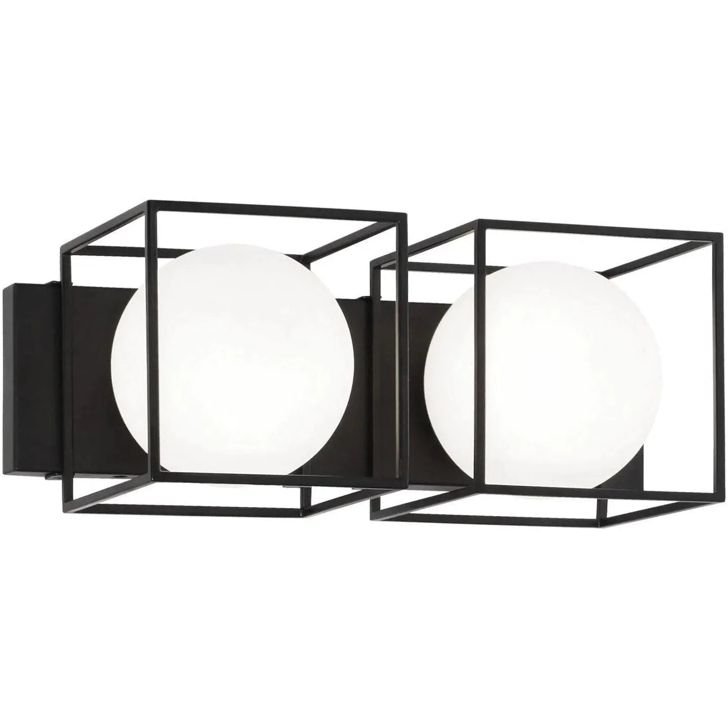 Matteo Lighting - Squircle Bath Vanity - S03802BK | Montreal Lighting & Hardware