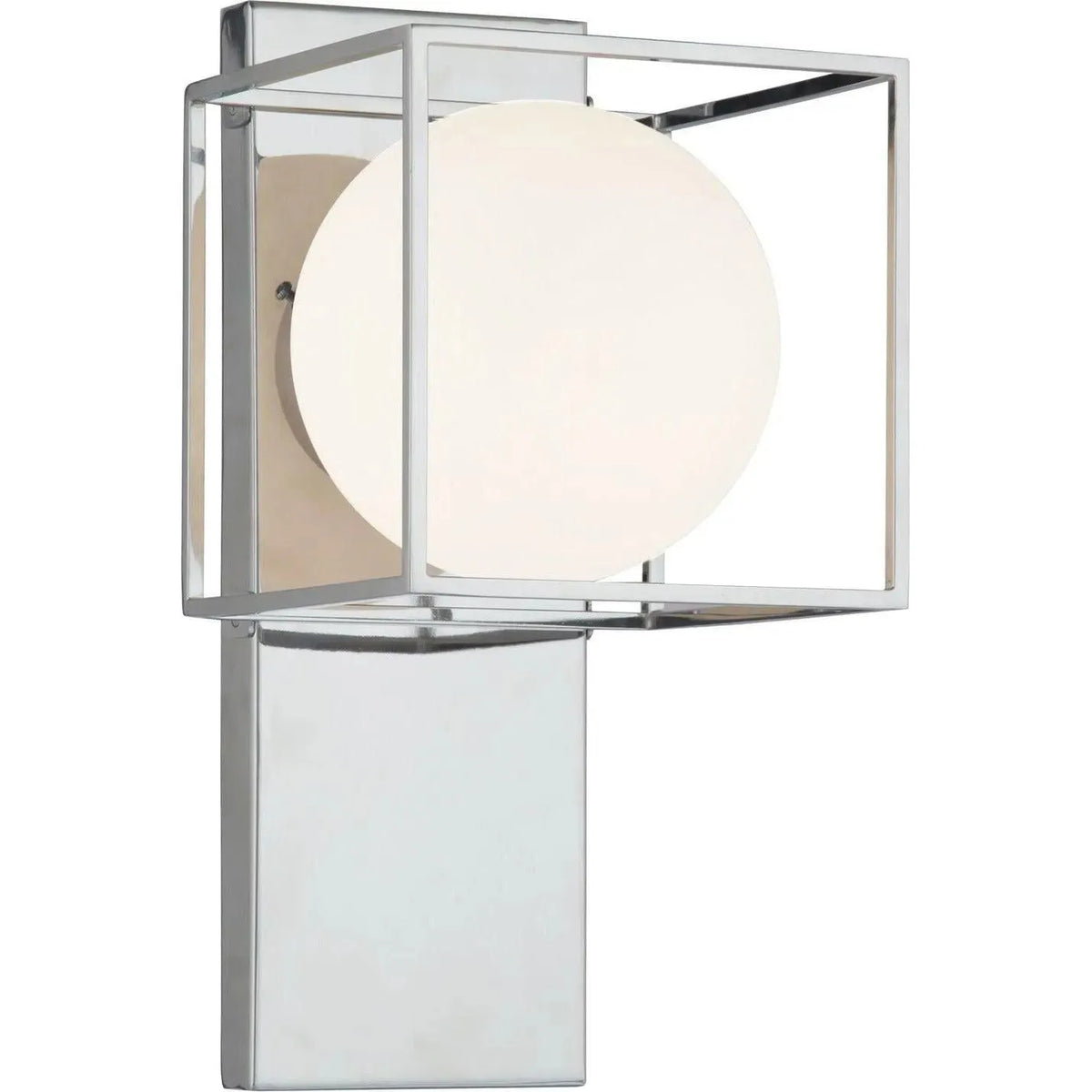 Matteo Lighting - Squircle Off-Center Wall Sconce - S03801CH | Montreal Lighting & Hardware