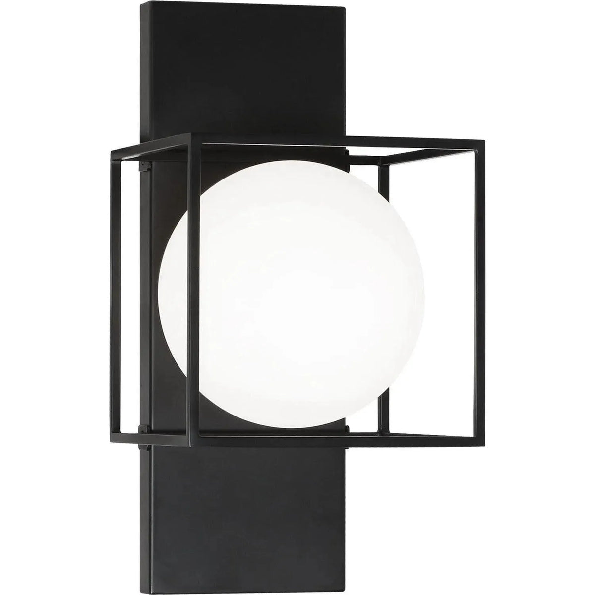 Matteo Lighting - Squircle Wall Sconce - S03811BK | Montreal Lighting & Hardware