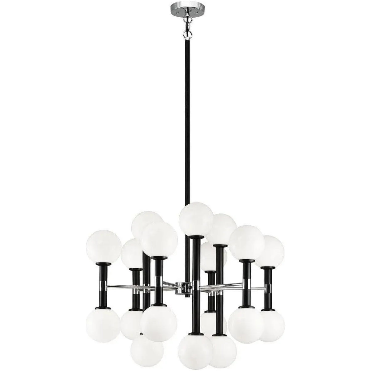 Matteo Lighting - Stellar Chandelier - C75318BKOP | Montreal Lighting & Hardware