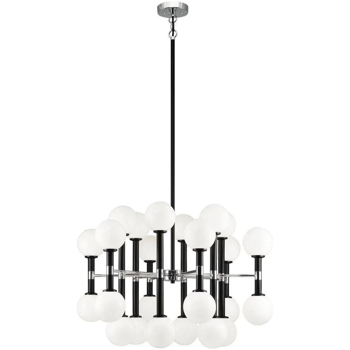 Matteo Lighting - Stellar Chandelier - C75324BKOP | Montreal Lighting & Hardware