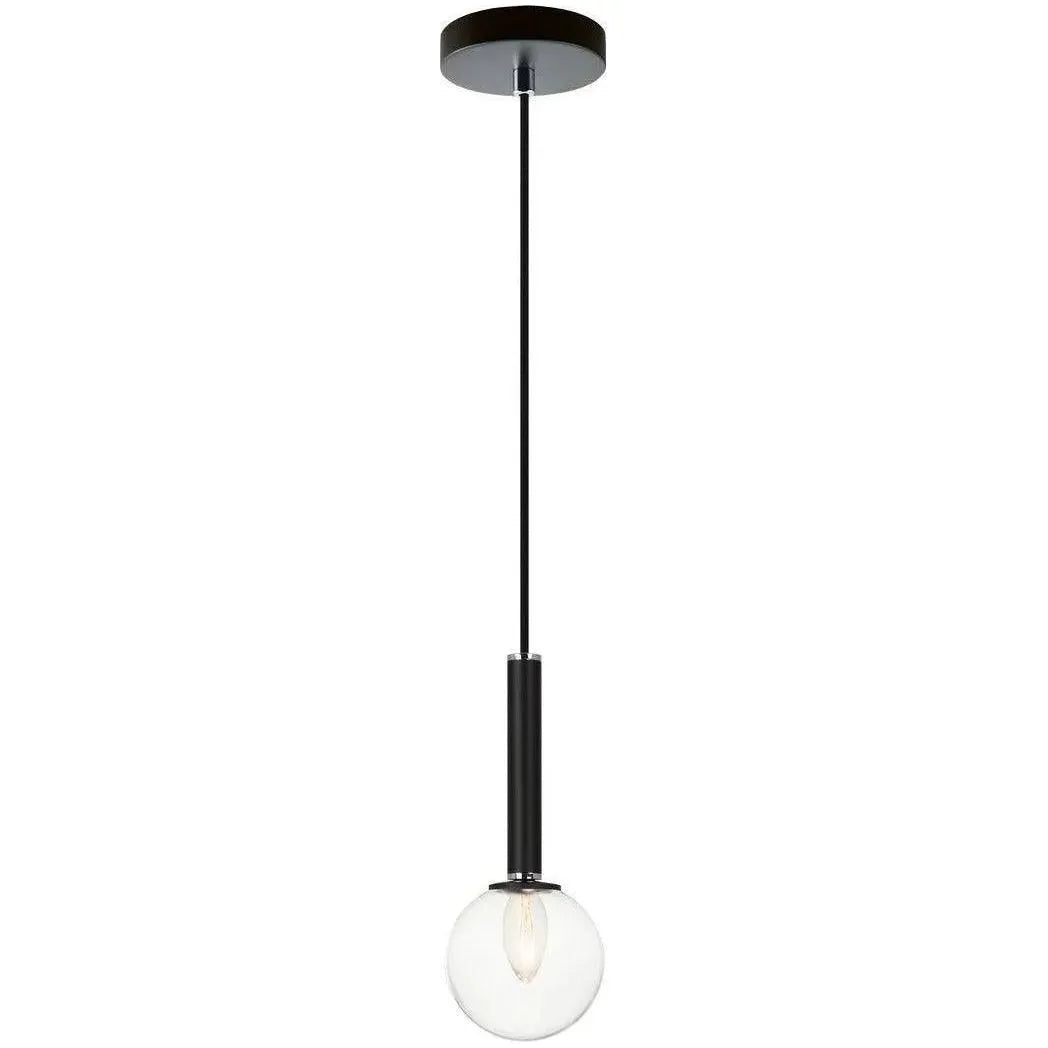Matteo Lighting - Stellar Pendant - C75301BKCL | Montreal Lighting & Hardware