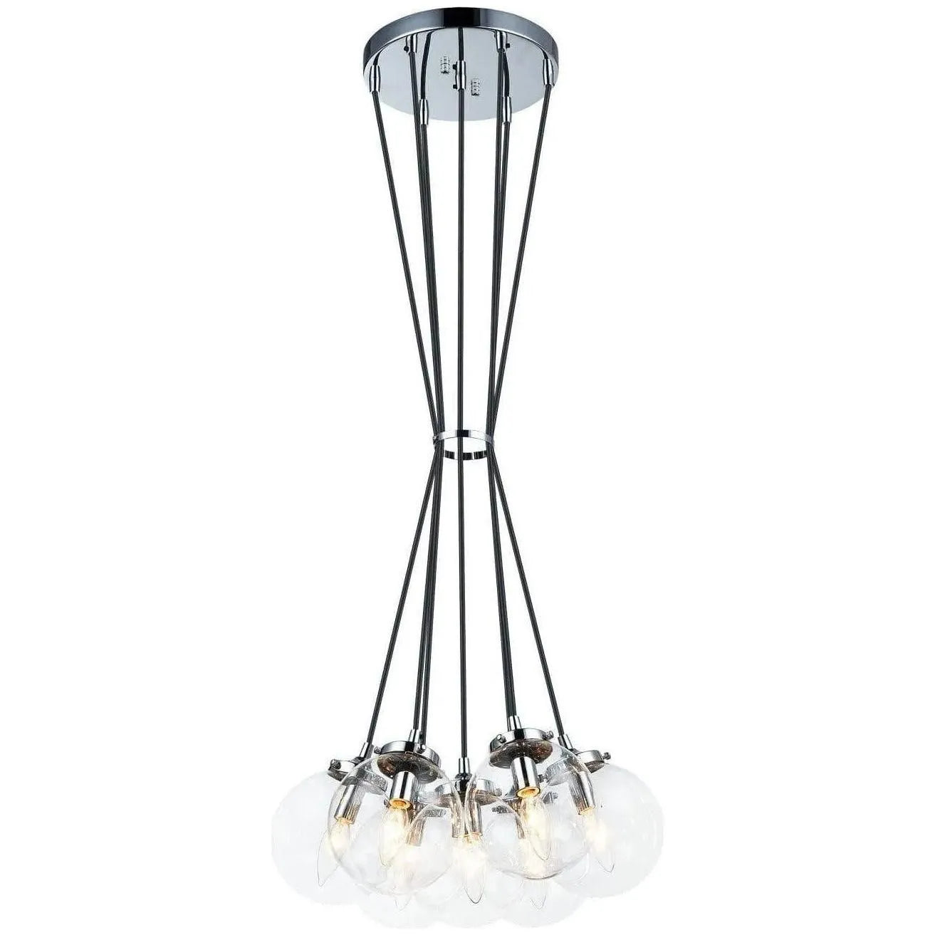 Matteo Lighting - The Bougie Chandelier - C63007CHCL | Montreal Lighting & Hardware