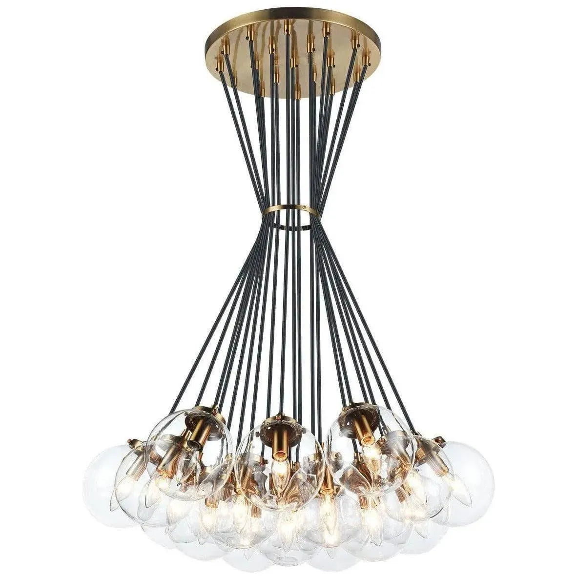 Matteo Lighting - The Bougie Chandelier - C63019AGCL | Montreal Lighting & Hardware