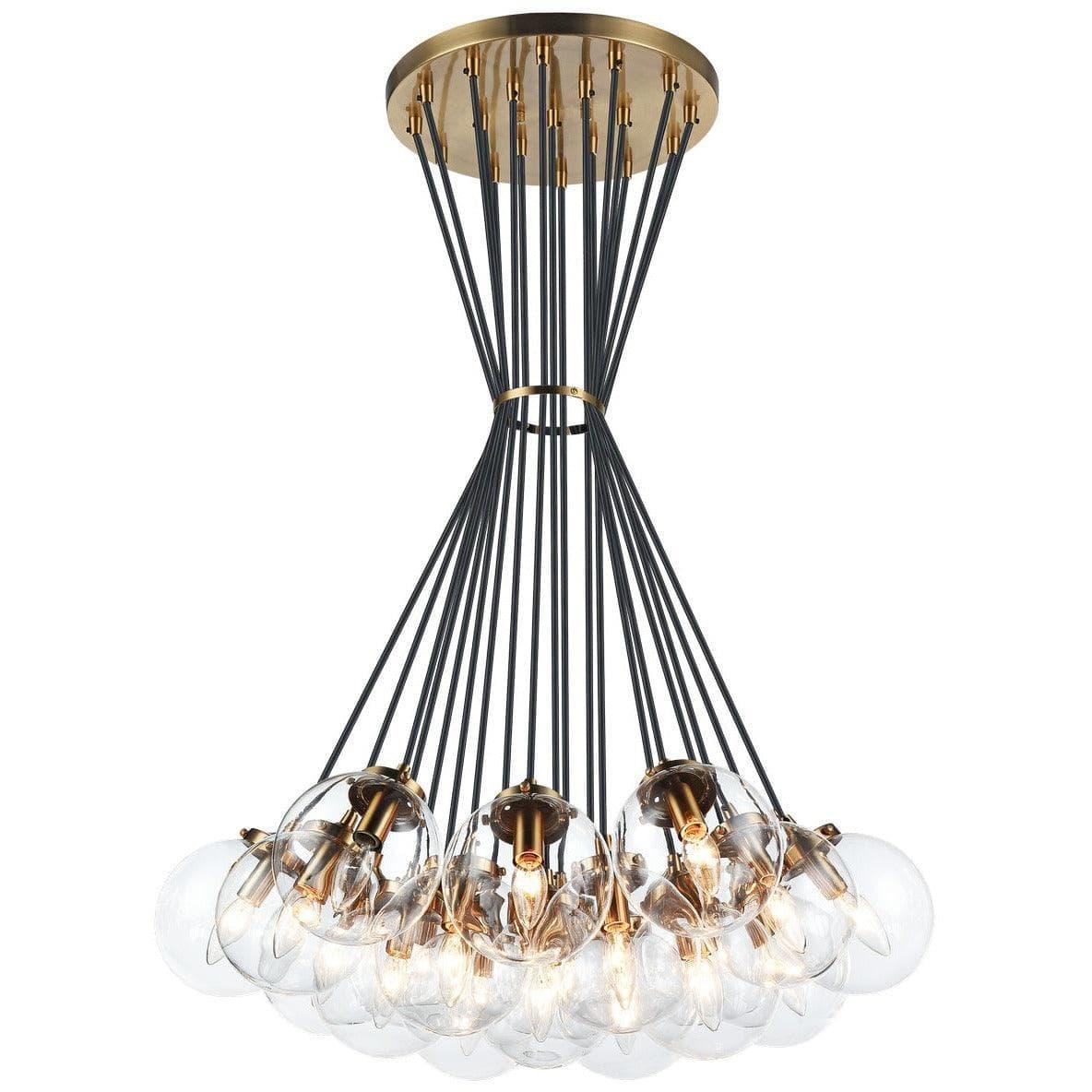 Matteo Lighting - The Bougie Chandelier - C63019AGCL | Montreal Lighting & Hardware