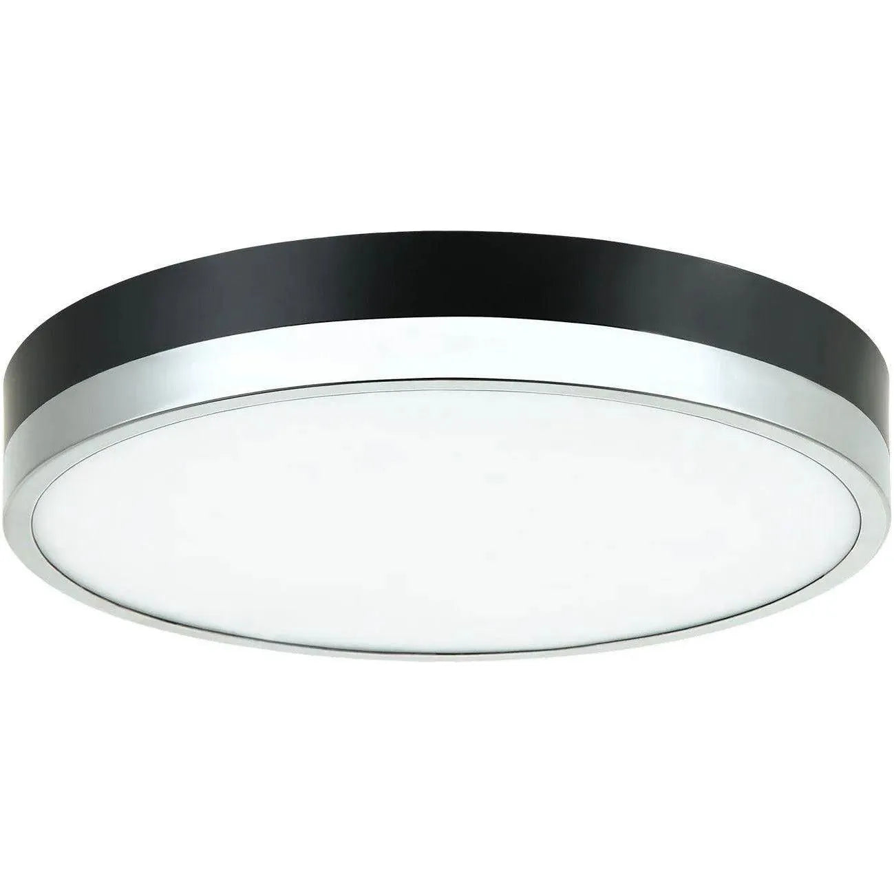 Matteo Lighting - Tone Flush Mount - M15301BKAG | Montreal Lighting & Hardware