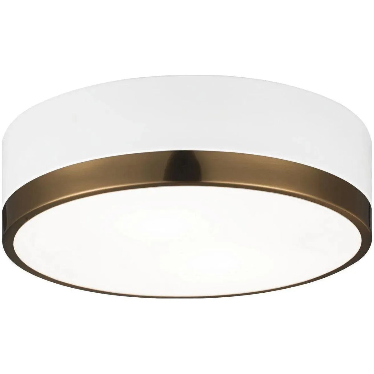 Matteo Lighting - Trydor Flush Mount - M14302WHAG | Montreal Lighting & Hardware