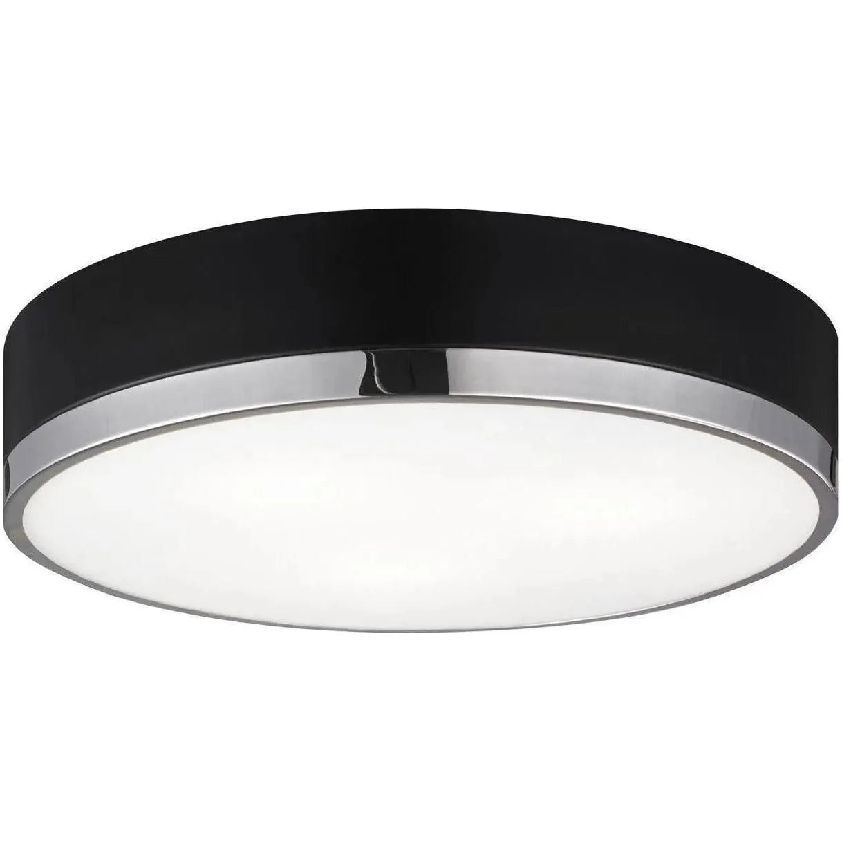 Matteo Lighting - Trydor Flush Mount - M14303BKCH | Montreal Lighting & Hardware