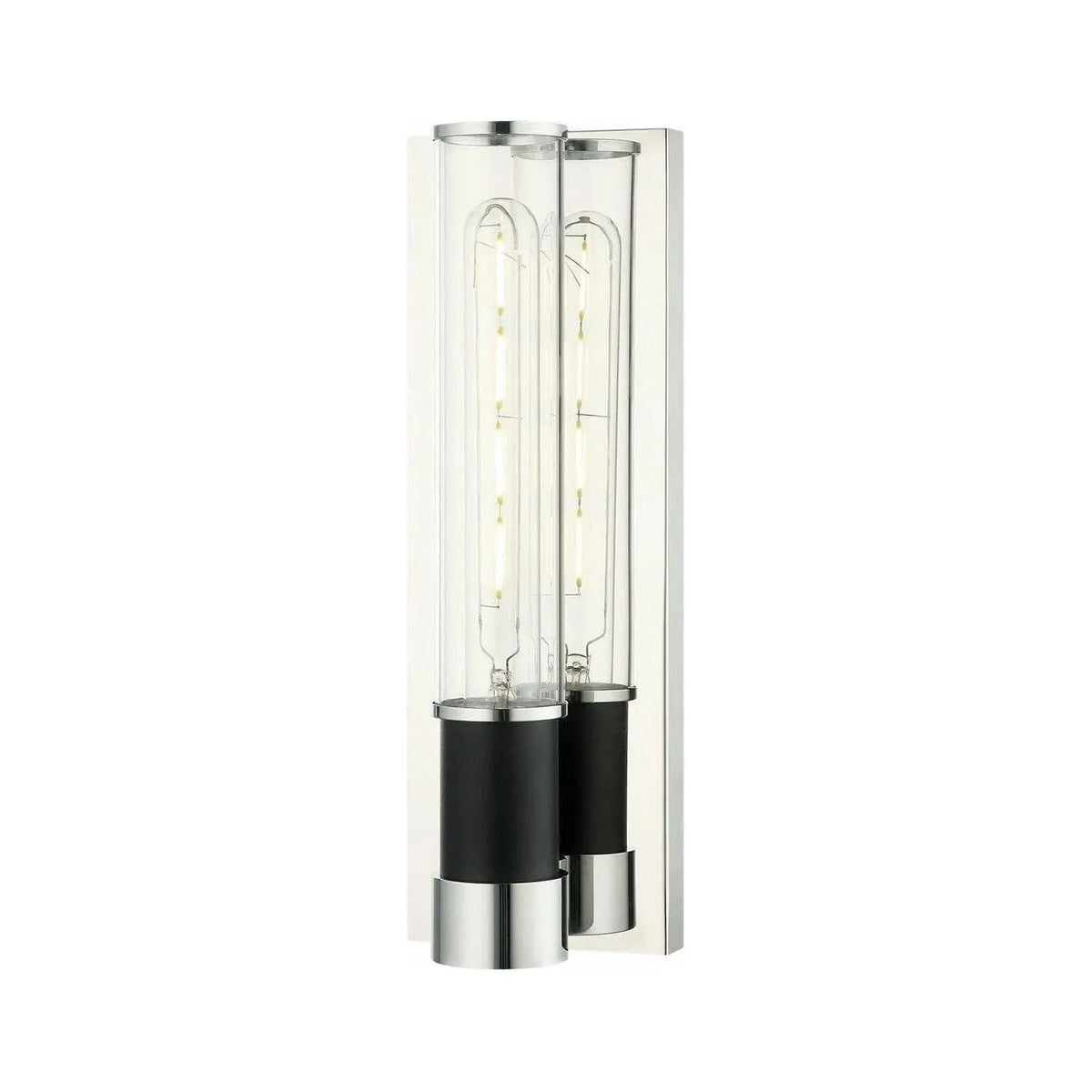 Matteo Lighting - Tubo One Light Wall Sconce - W61201MBCH | Montreal Lighting & Hardware