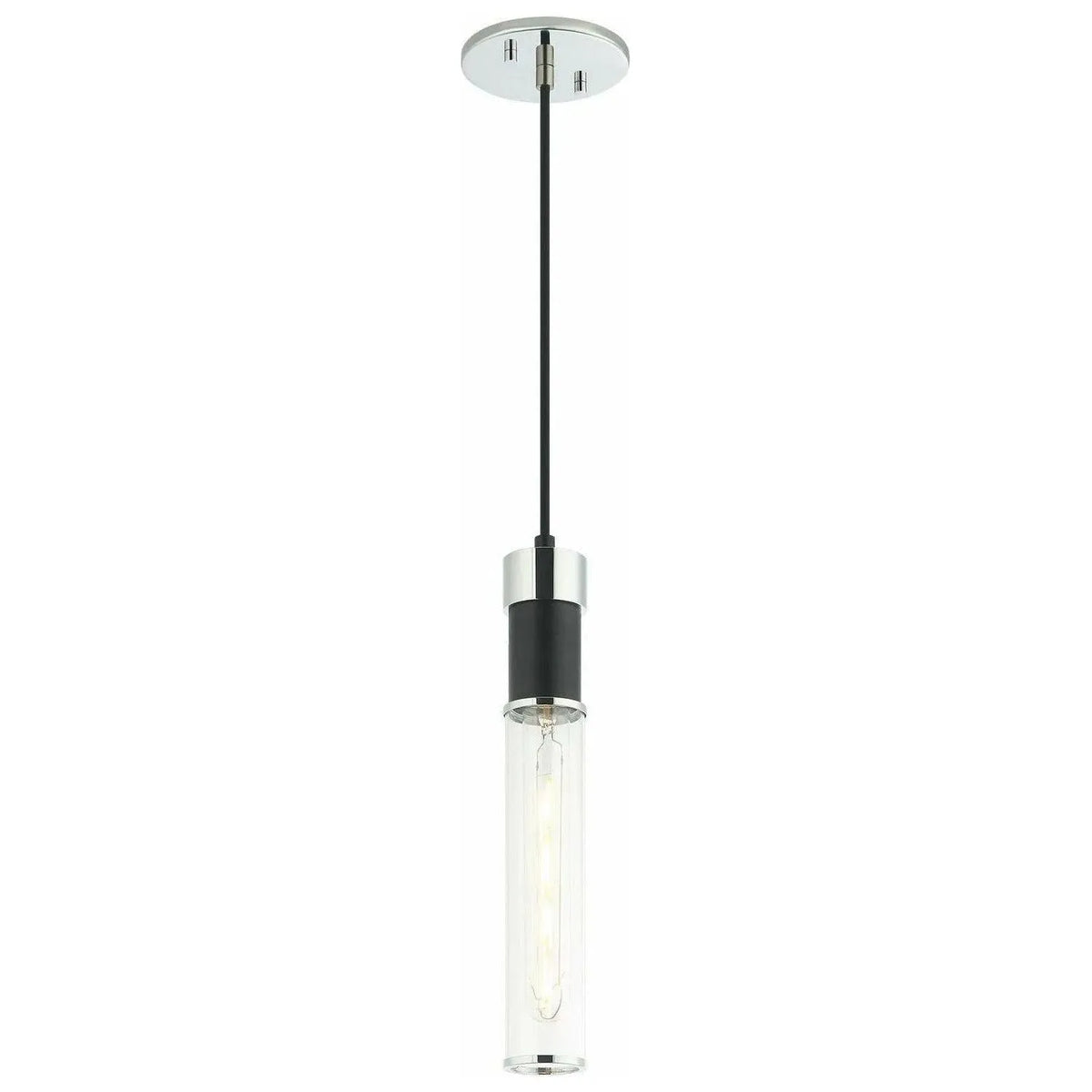 Matteo Lighting - Tubo Single Pendant - C61201MBCH | Montreal Lighting & Hardware