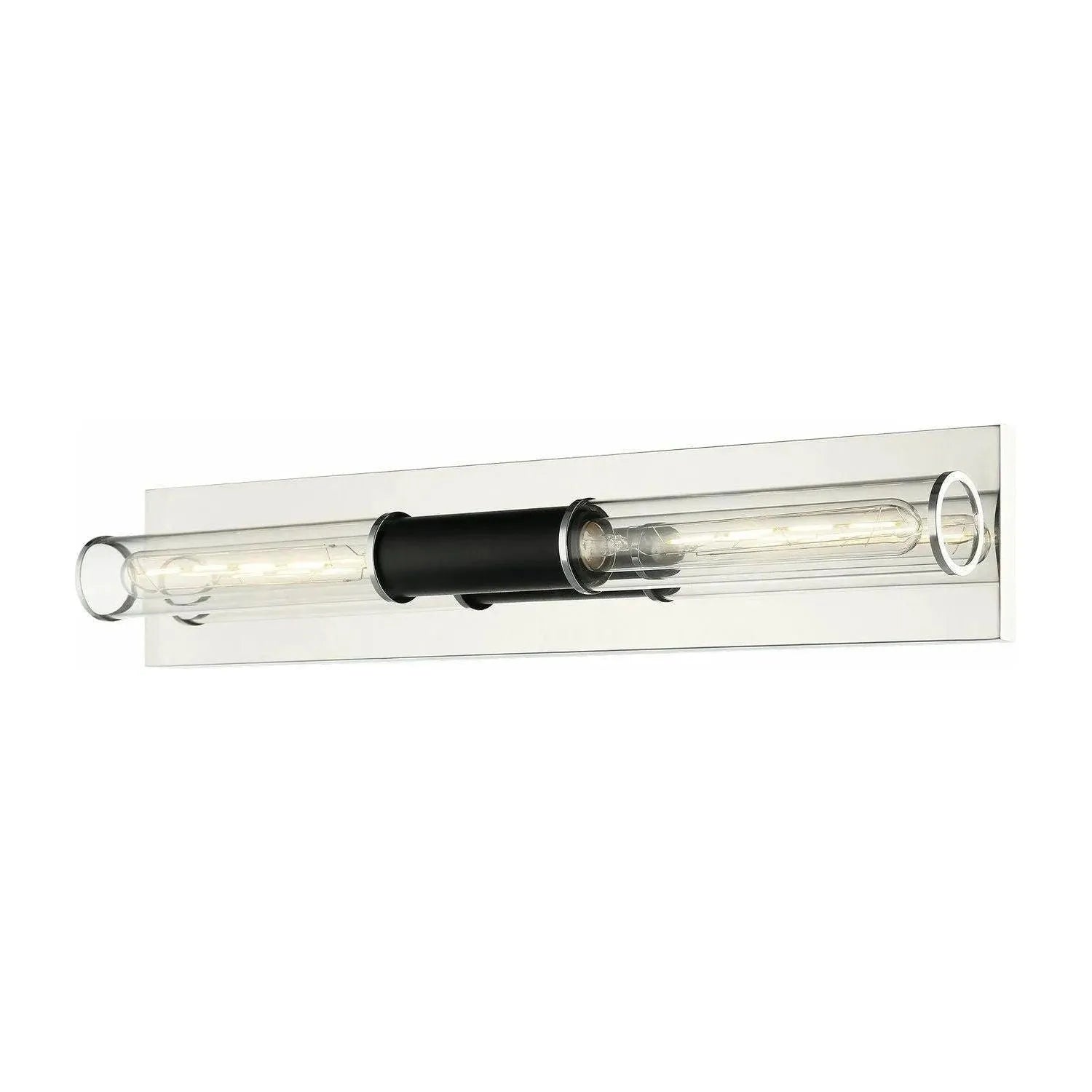 Matteo Lighting - Tubo Two Light Wall Sconce - W61202MBCH | Montreal Lighting & Hardware