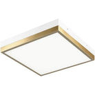 Matteo Lighting - Tux Flush Mount - M11411WHAG | Montreal Lighting & Hardware