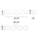 Matteo Lighting - Uptowne Vanity - S04201CHOP | Montreal Lighting & Hardware