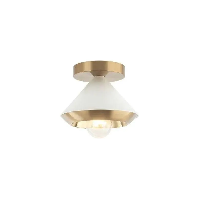 Matteo Lighting - Velax Flush Mount - X06801WHAG | Montreal Lighting & Hardware