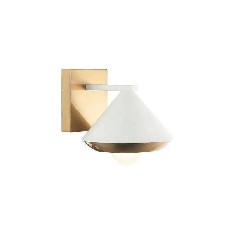 Matteo Lighting - Velax Wall Sconce - S06801WHAG | Montreal Lighting & Hardware