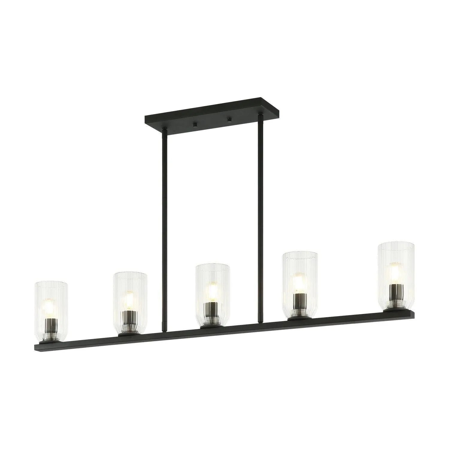 Matteo Lighting - Westlock Linear Pendant - C34005AG | Montreal Lighting & Hardware
