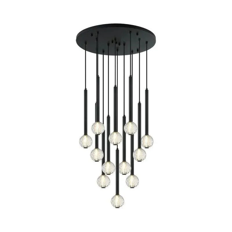 Matteo Lighting - Windchimer Multi-Light Pendant - C68903AG | Montreal Lighting & Hardware