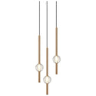 Matteo Lighting - Windchimer Multi-Light Pendant - C68903AG | Montreal Lighting & Hardware