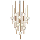 Matteo Lighting - Windchimer Multi-Light Pendant - C68912AG | Montreal Lighting & Hardware