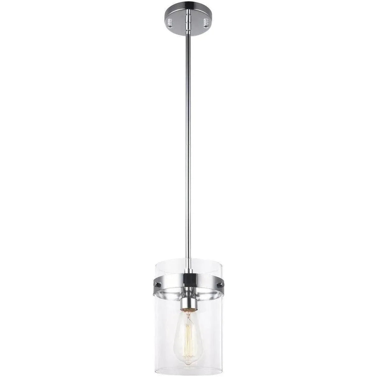 Matteo Lighting - Zale Pendant - C78401BK | Montreal Lighting & Hardware