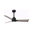 Matthews Fan Company - Alessandra Ceiling Fan - AKLK-BK-BK-42 | Montreal Lighting & Hardware