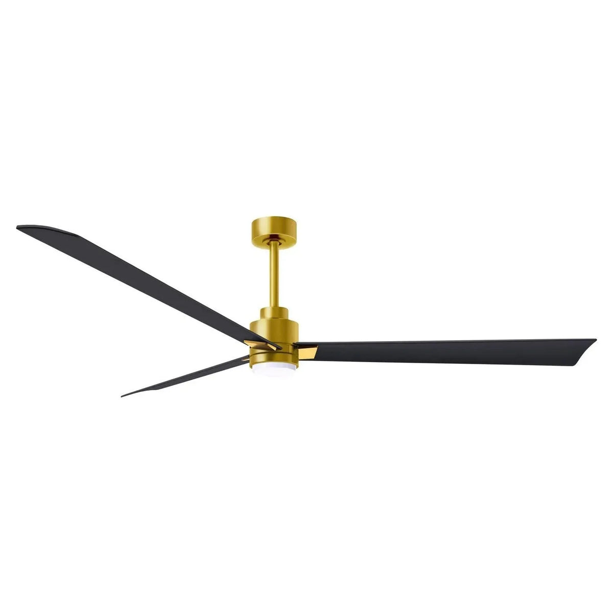 Matthews Fan Company - Alessandra Ceiling Fan - AKLK-BRBR-BK-72 | Montreal Lighting & Hardware
