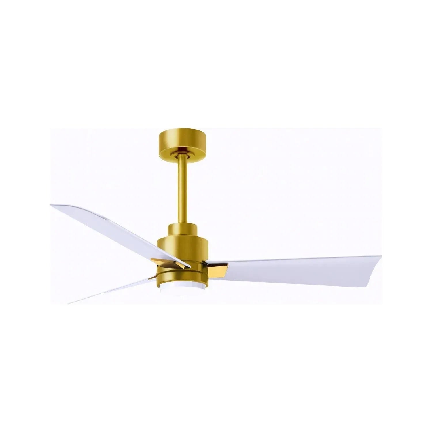 Matthews Fan Company - Alessandra Ceiling Fan - AKLK-BRBR-MWH-42 | Montreal Lighting & Hardware