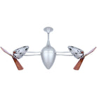 Matthews Fan Company - Ar Ruthiane Ceiling Fan, Damp Rated - AR-BN-WD-DAMP | Montreal Lighting & Hardware
