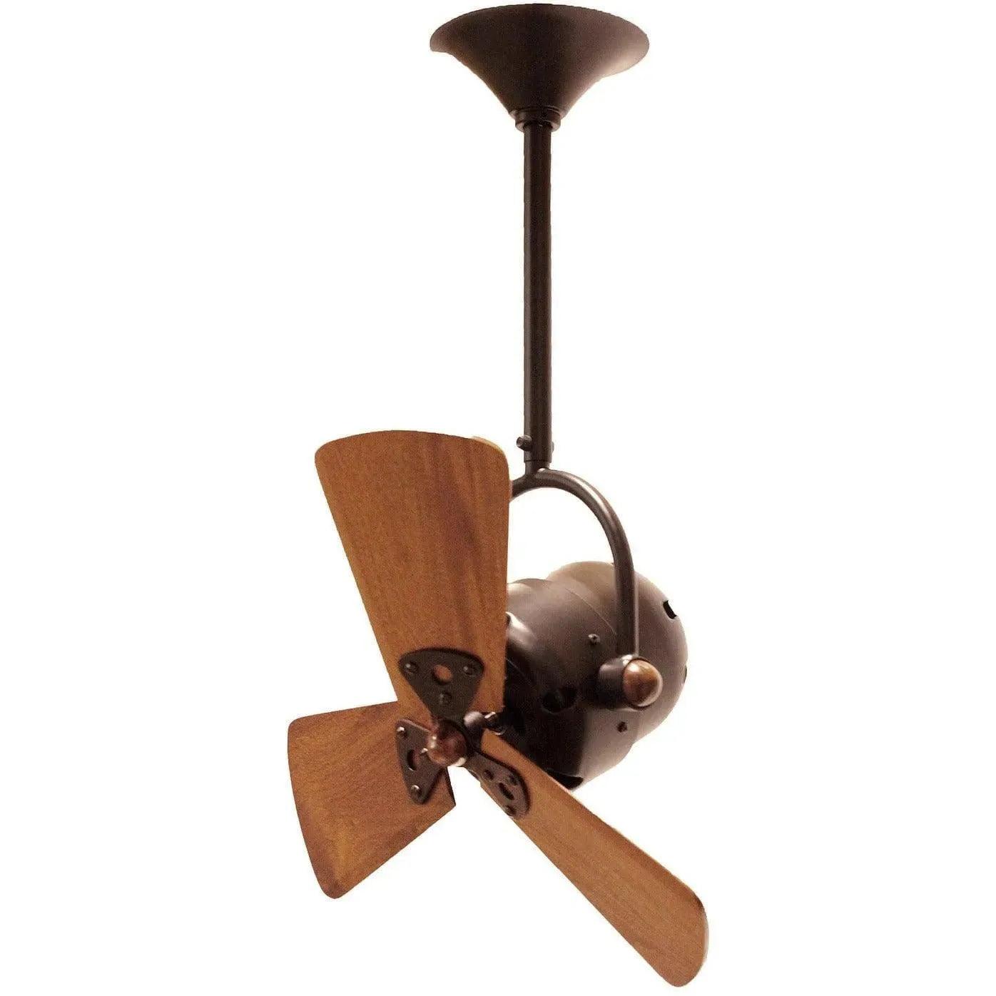Matthews Fan Company - Bianca Direcional Ceiling Fan - BD-BZZT-WD | Montreal Lighting & Hardware