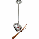 Matthews Fan Company - Bianca Direcional Ceiling Fan - BD-CR-WD | Montreal Lighting & Hardware