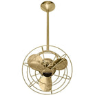 Matthews Fan Company - Bianca Direcional Ceiling Fan - BD-PB-MTL | Montreal Lighting & Hardware