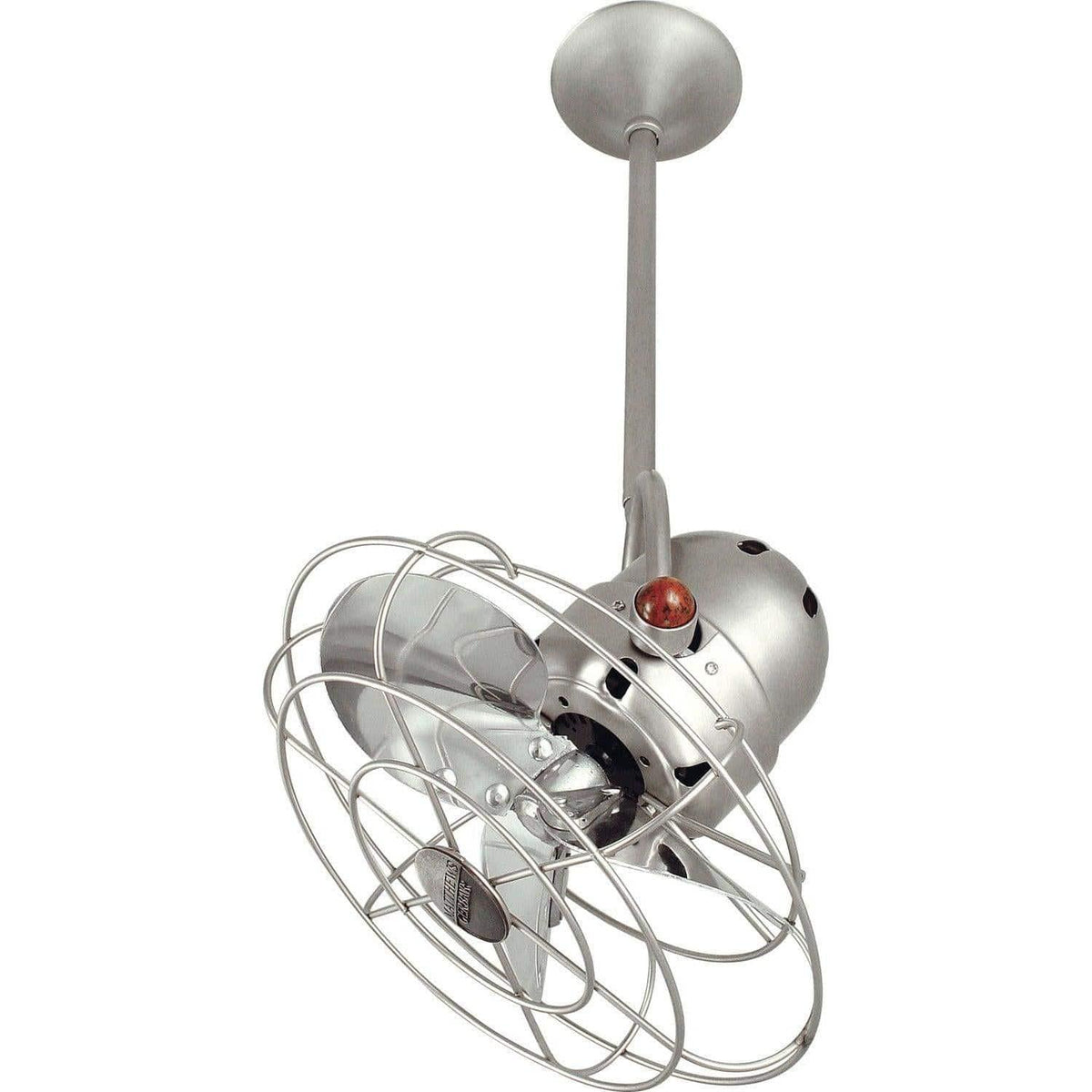 Matthews Fan Company - Bianca Direcional Ceiling Fan, Damp Location - BD-BN-MTL-DAMP | Montreal Lighting & Hardware