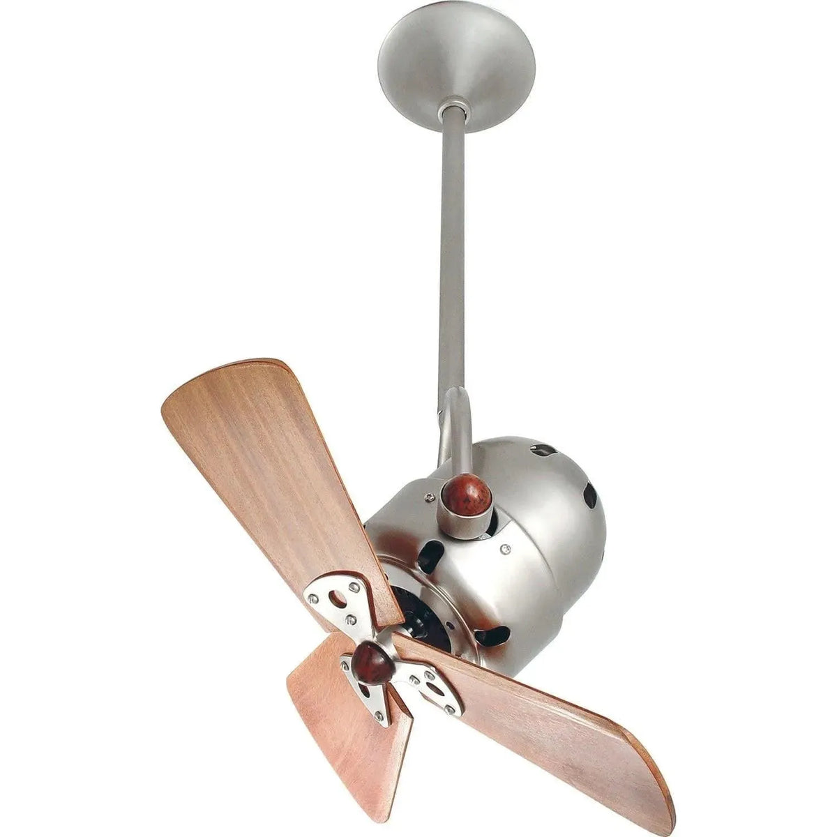 Matthews Fan Company - Bianca Direcional Ceiling Fan, Damp Location - BD-BN-WD-DAMP | Montreal Lighting & Hardware