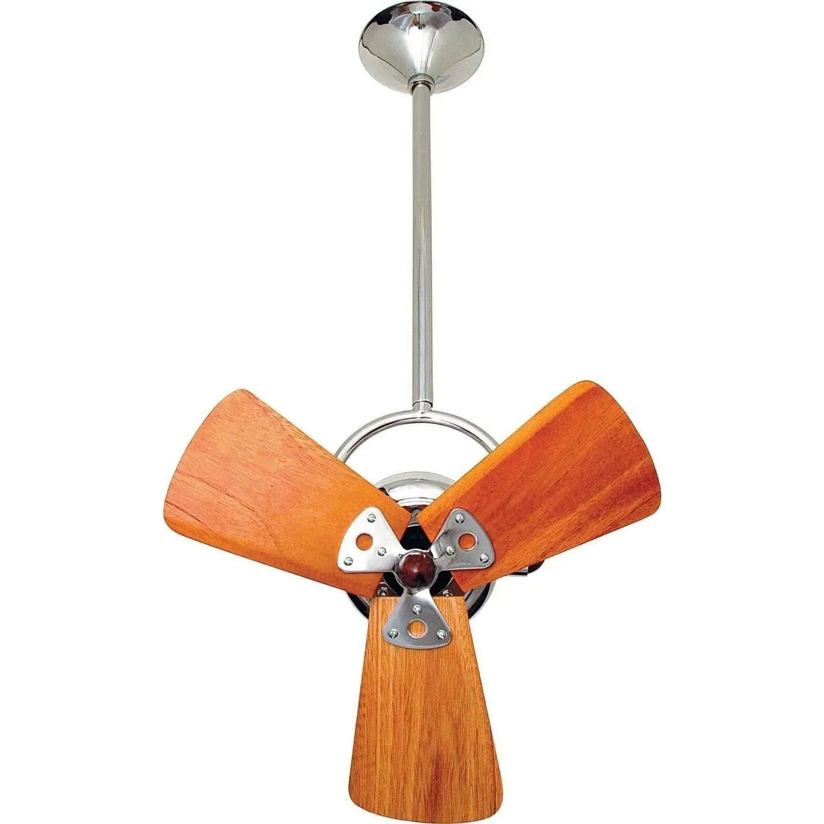 Matthews Fan Company - Bianca Direcional Ceiling Fan, Damp Location - BD-CR-WD-DAMP | Montreal Lighting & Hardware