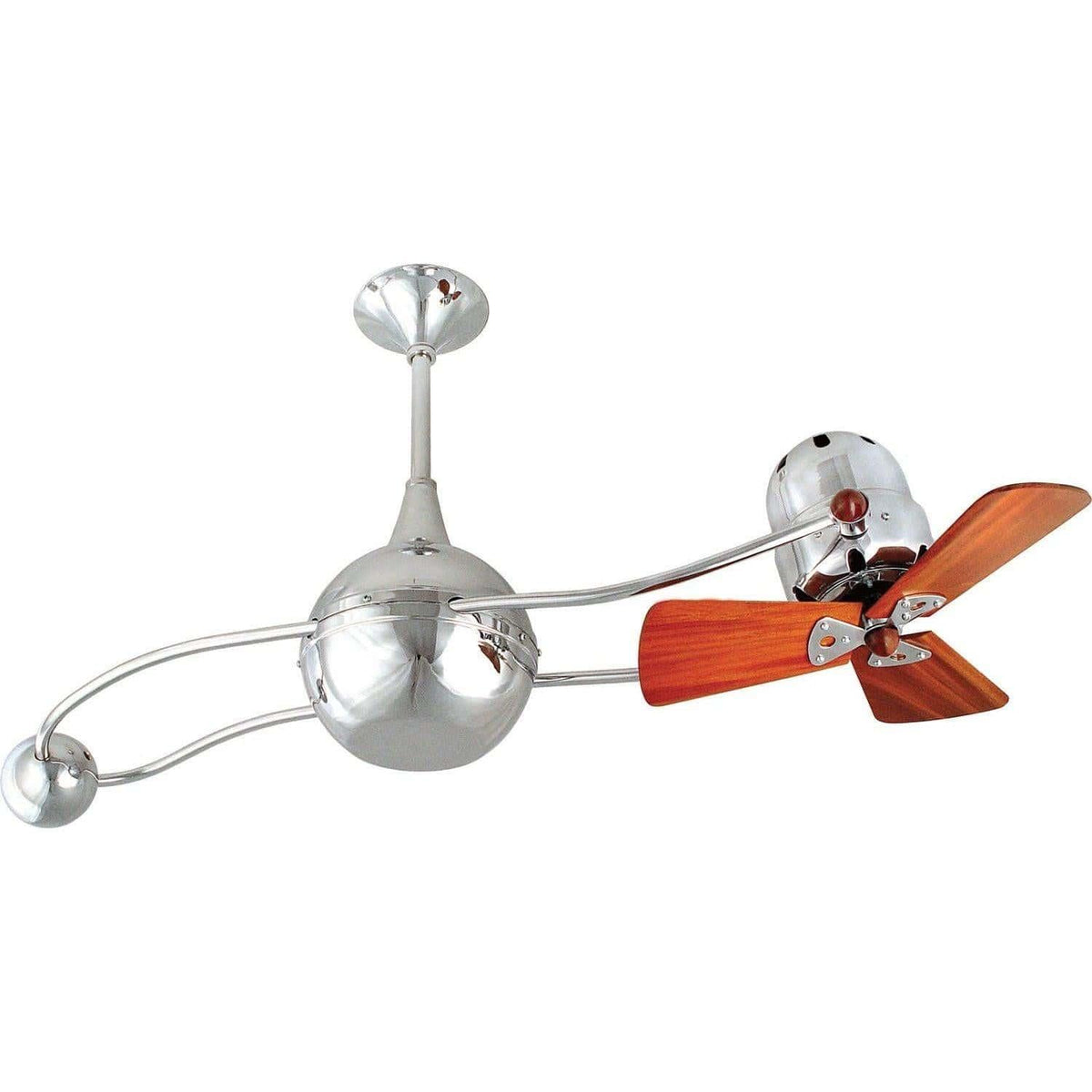 Matthews Fan Company - Brisa 2000 Ceiling Fan, Damp Location - B2K-CR-WD-DAMP | Montreal Lighting & Hardware