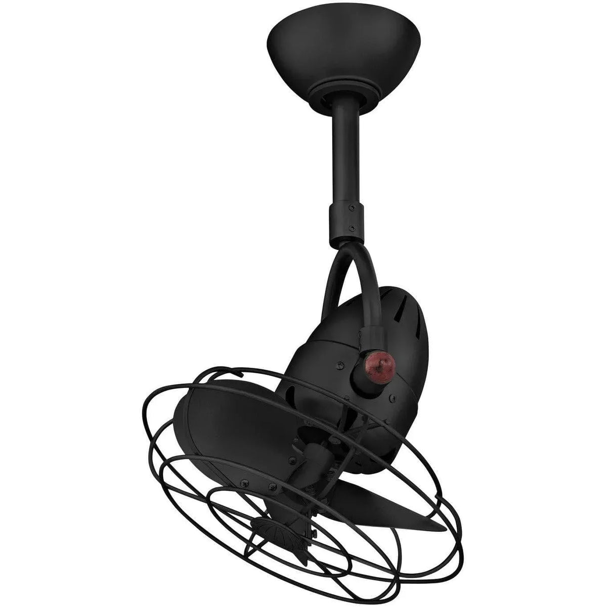 Matthews Fan Company - Diane Ceiling Fan - DI-BK-MTL | Montreal Lighting & Hardware