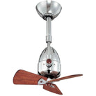 Matthews Fan Company - Diane Ceiling Fan - DI-CR-WD | Montreal Lighting & Hardware